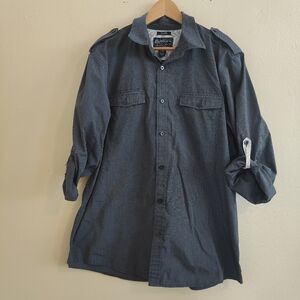 Men's American Rag casual long sleeve button down shirt size XL
